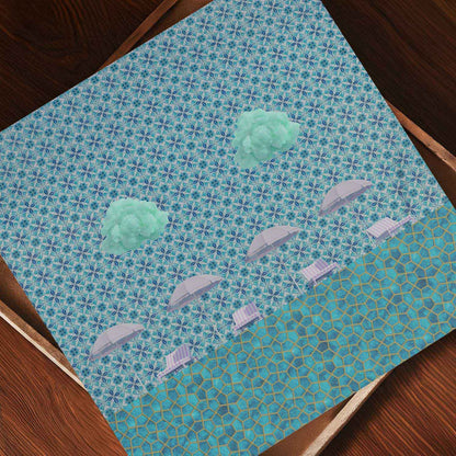 Cool Summer, Square, Art Print