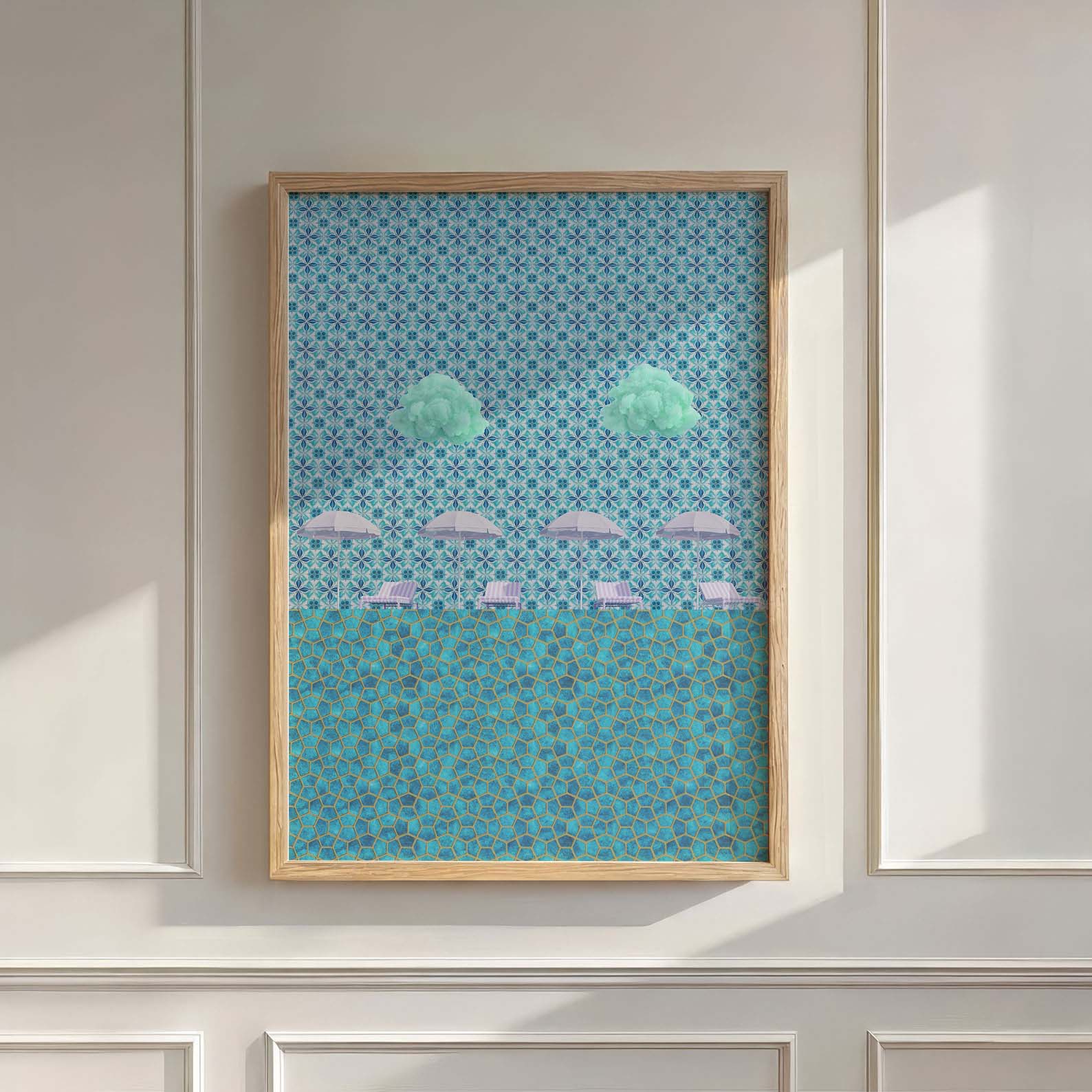 Cool Summer, Vertical, Wall Art