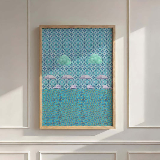 Cool Summer, Vertical, Wall Art