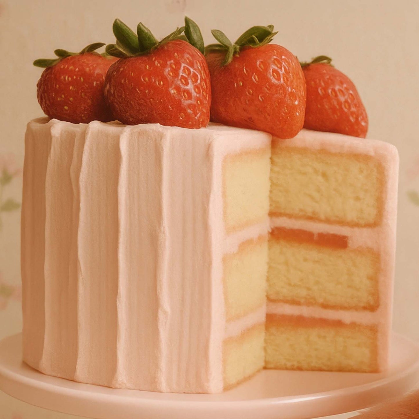 High Resolution Art Texture Of Cozy Tea Time II