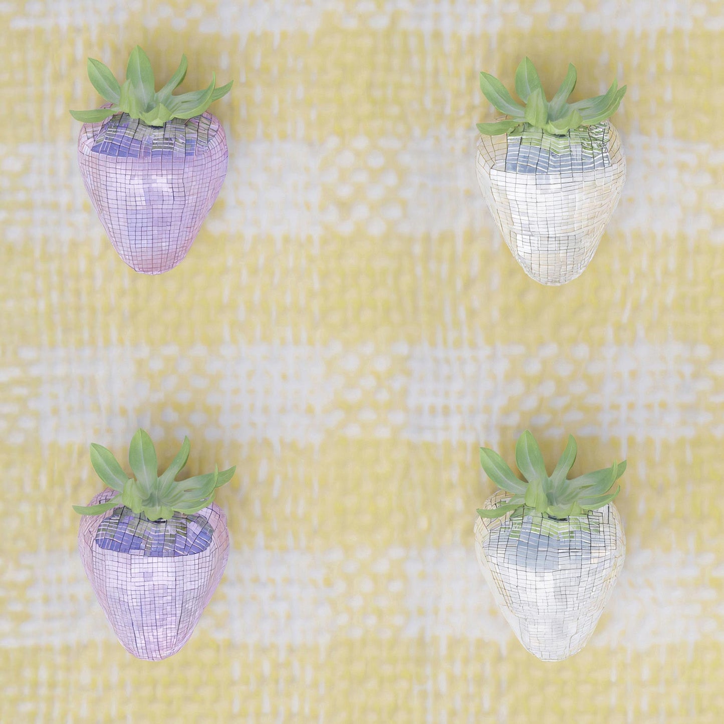 Extreme Close Up Detail Of Disco Berry Grid II