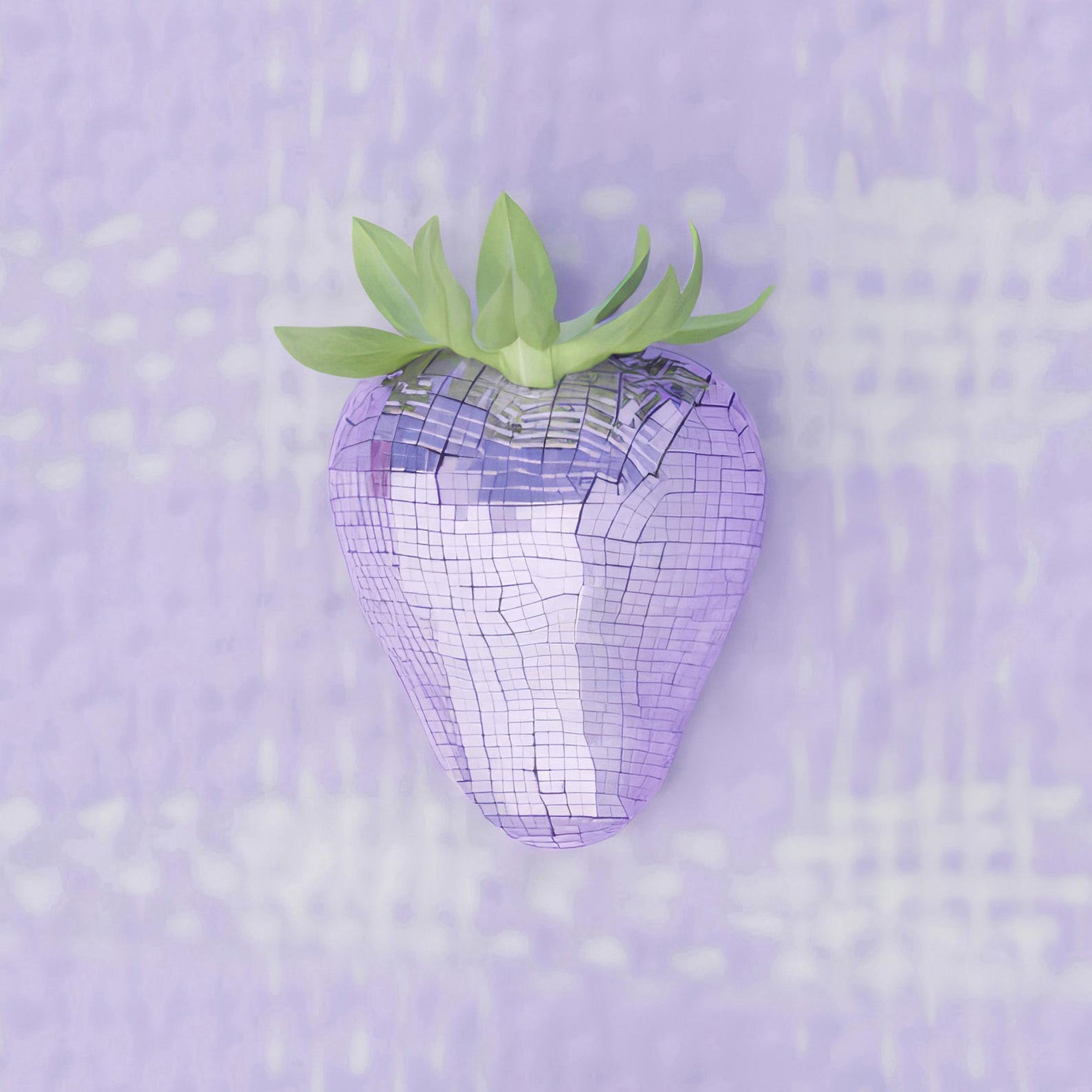 High Resolution Art Texture Of Disco Berry Grid