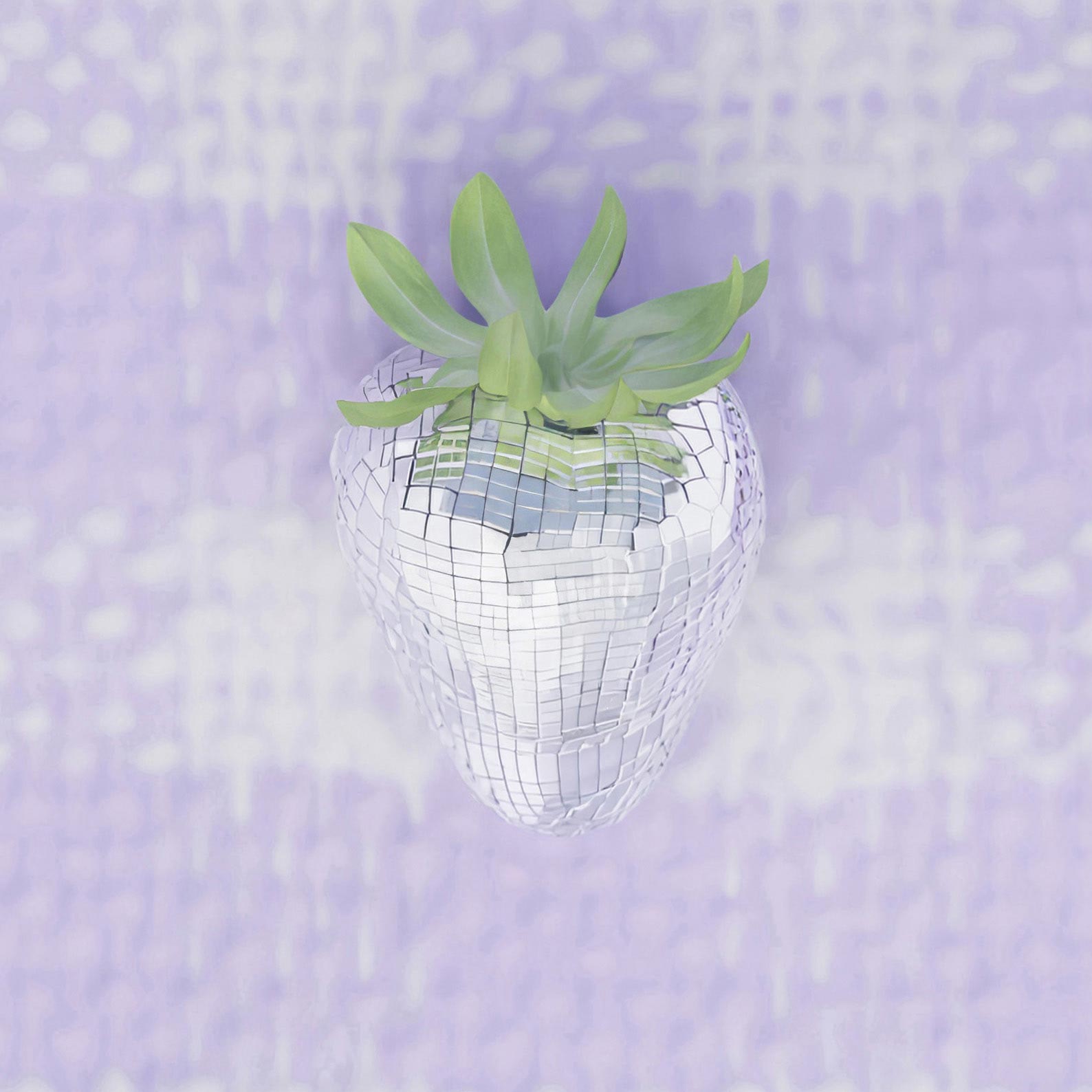 High Definition Print Quality Detail Of Disco Berry Grid