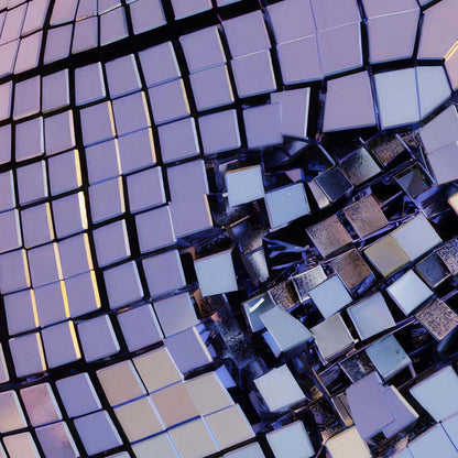 Extreme Close Up Detail Of Disco Blueberries II