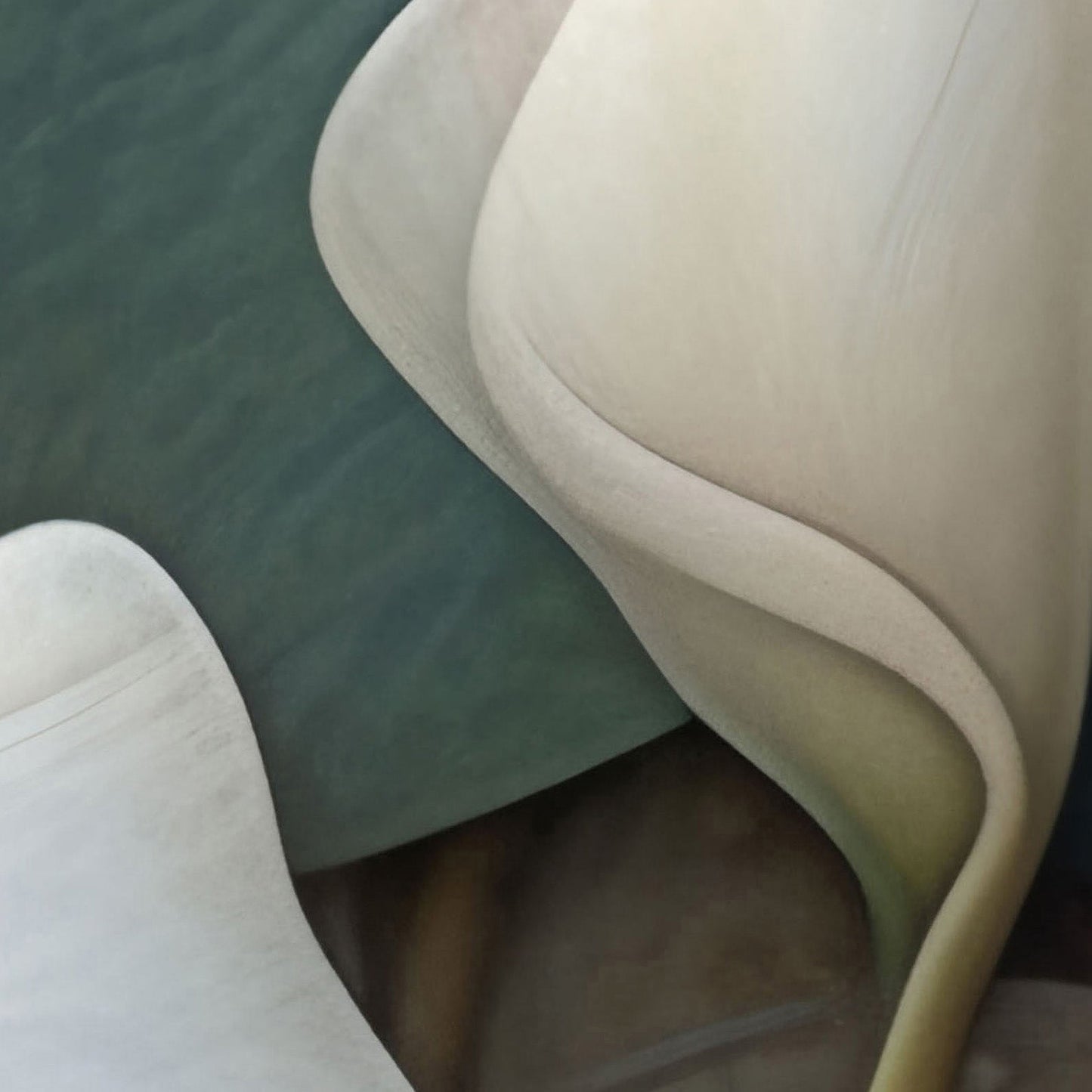 High Resolution Art Texture Of Dreaming Forest Nymph In Floral Bloom II, Vertical