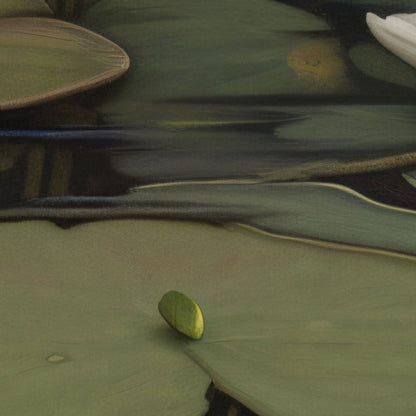 High Definition Print Quality Detail Of Dreaming Forest Nymph In Floral Bloom IV, Vertical