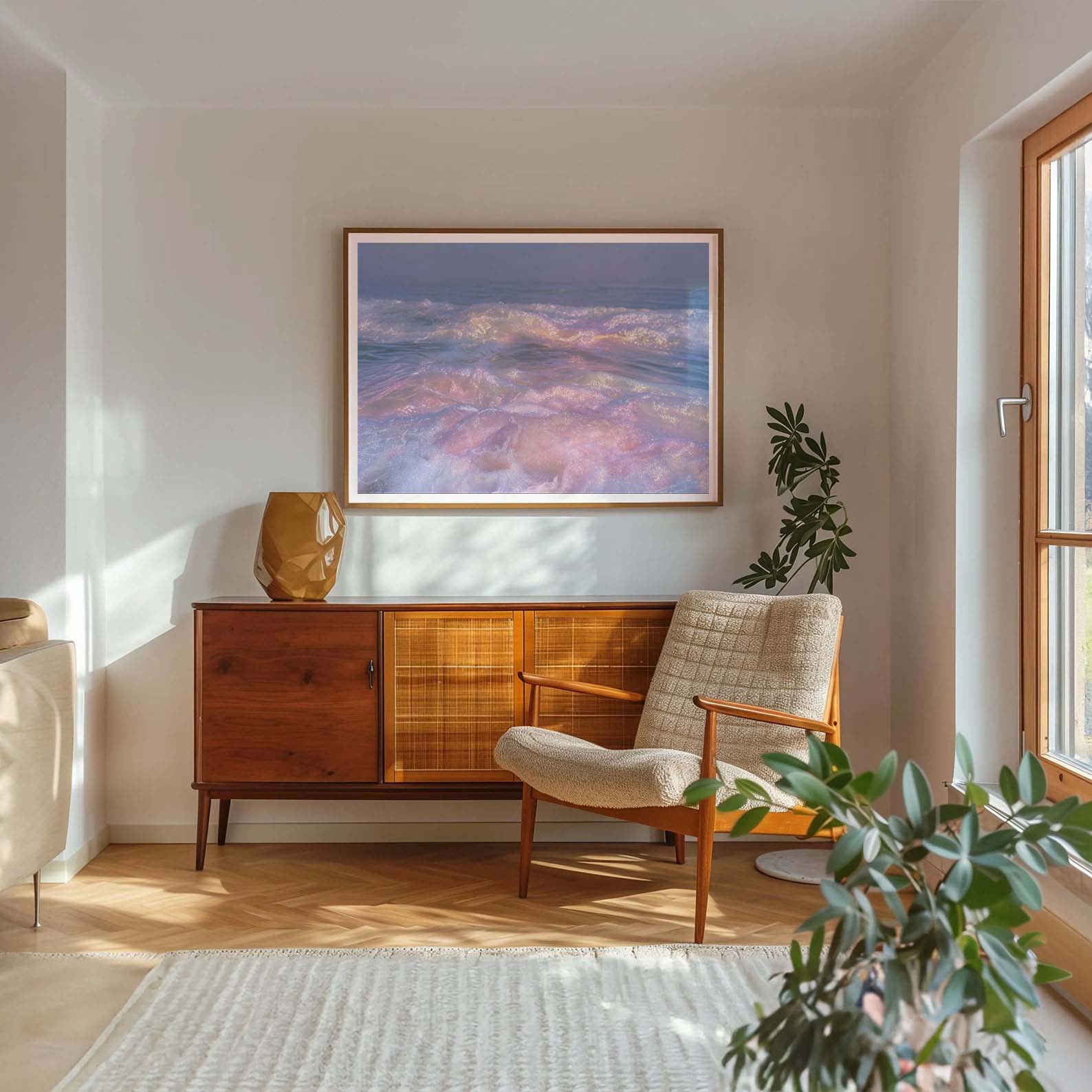 Dreaming Ocean, Horizontal, Framed Art