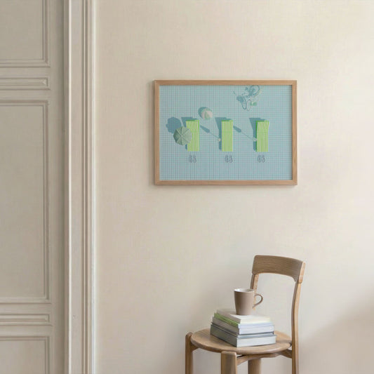 Endless Summer, Horizontal, Framed Art