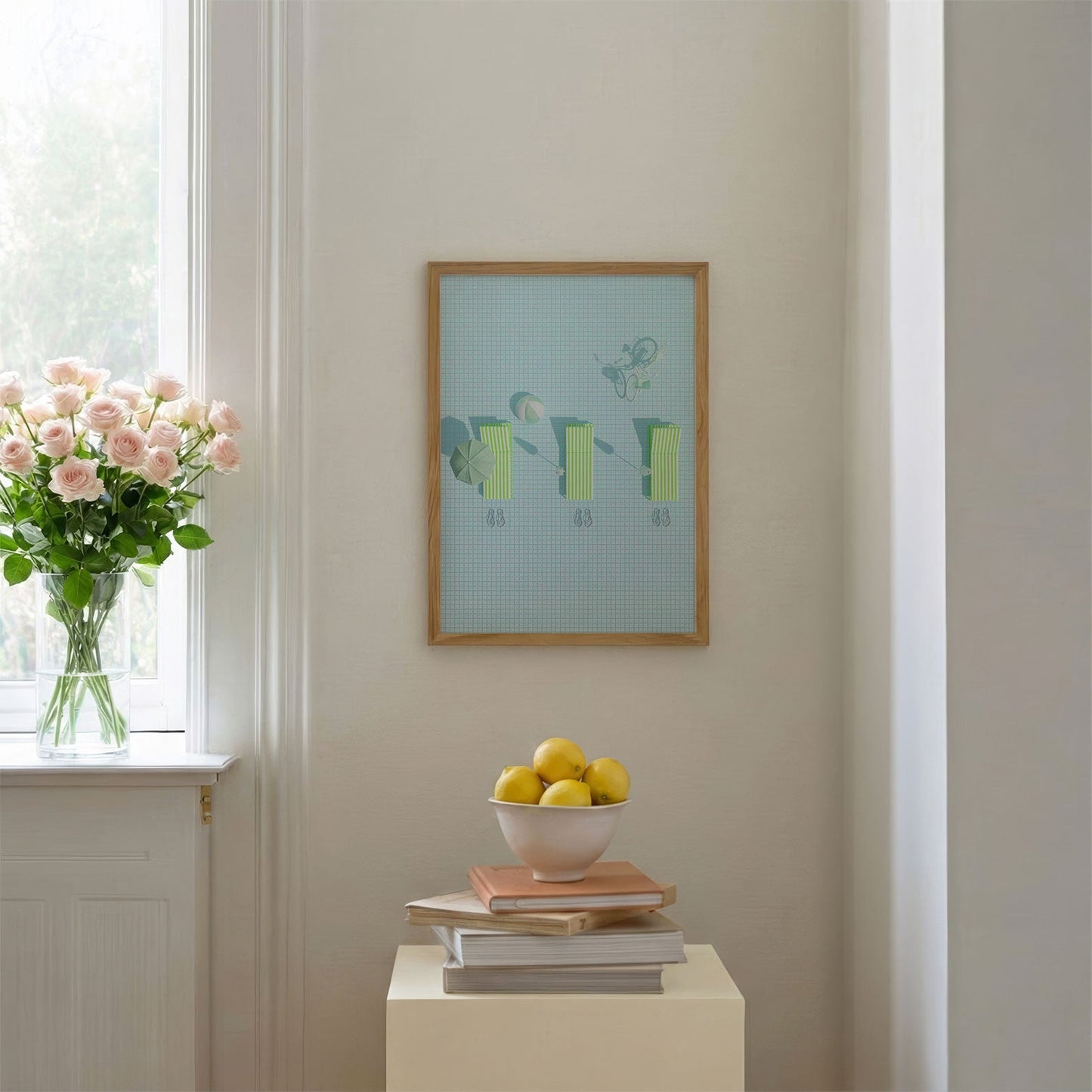 Endless Summer, Vertical, Framed Art