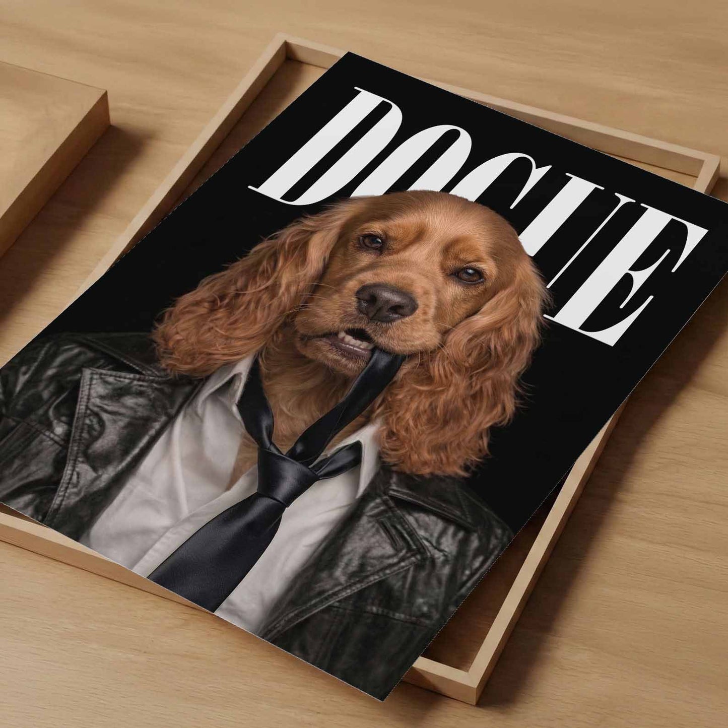 Fashion Cocker Spaniel N, Vertical, Art Print