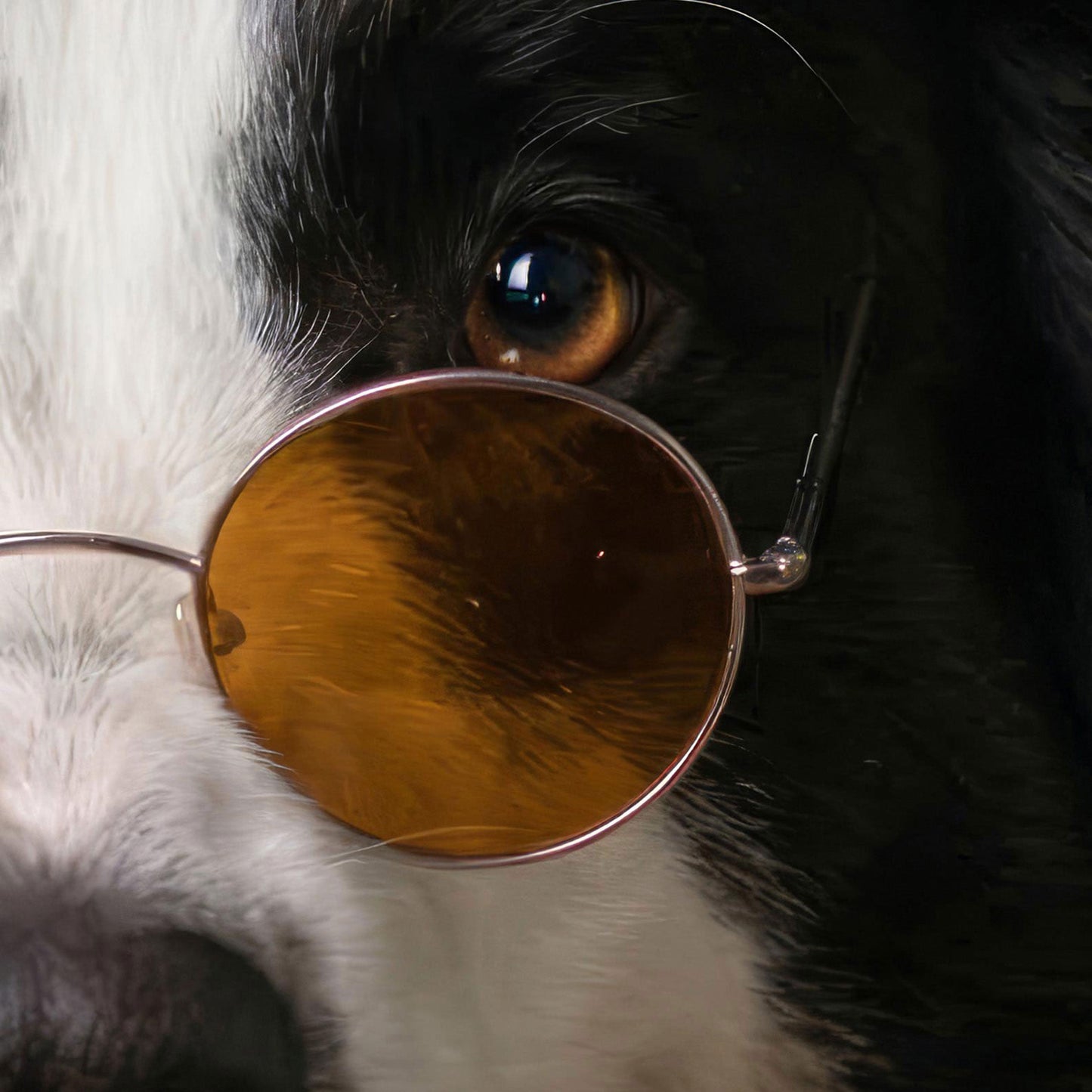 High Resolution Art Texture Of Fashion Collie II