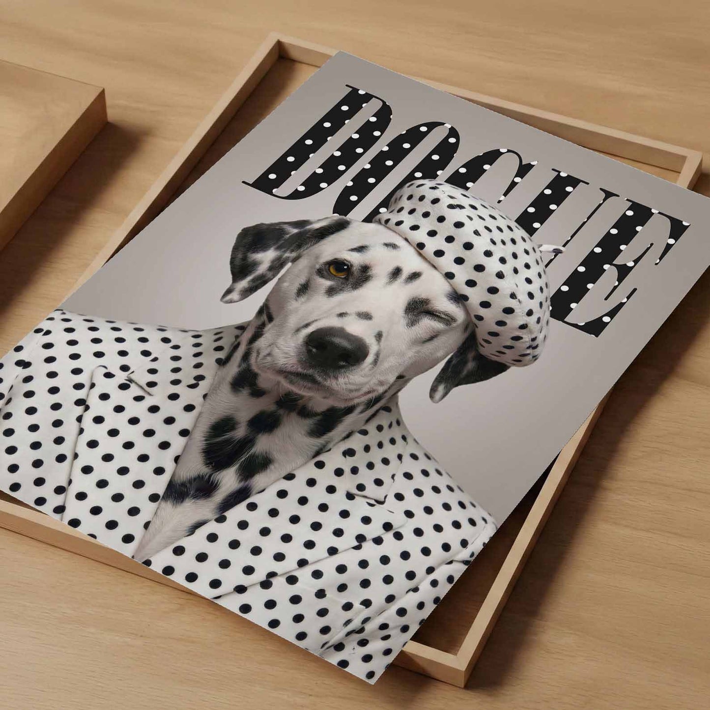 Fashion Dalmatian, Vertical, Art Print