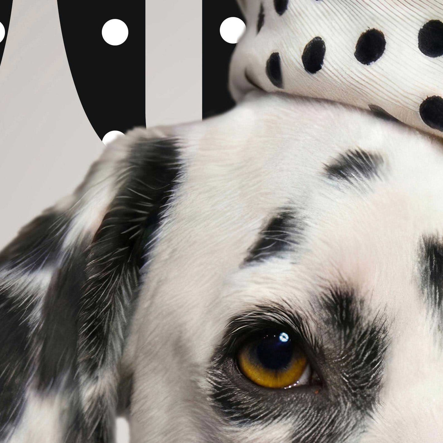 High Resolution Art Texture Of Fashion Dalmatian