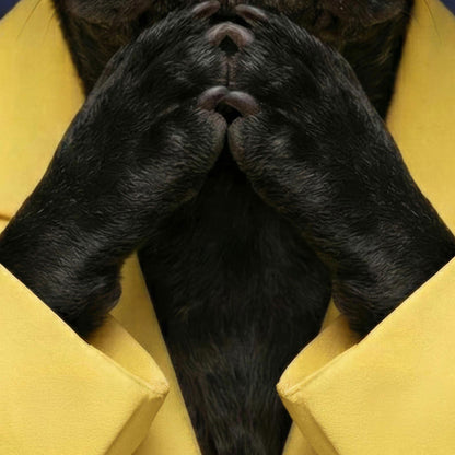 High Resolution Art Texture Of Fashion French Bulldog II N