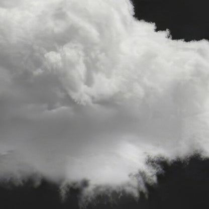 High Resolution Art Texture Of Fluffy Cloud · Black