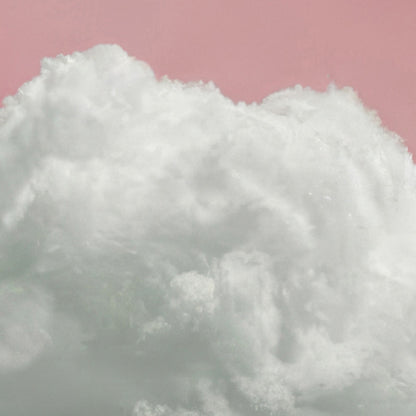 Extreme Close Up Detail Of Fluffy Cloud · Pink