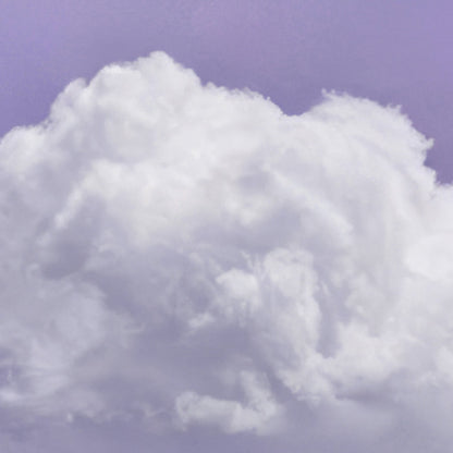 Extreme Close Up Detail Of Fluffy Cloud · Purple