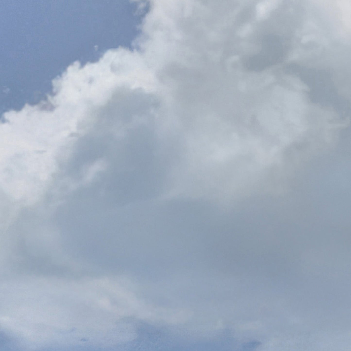 High Resolution Art Texture Of Fluffy Cloud · Sky Blue