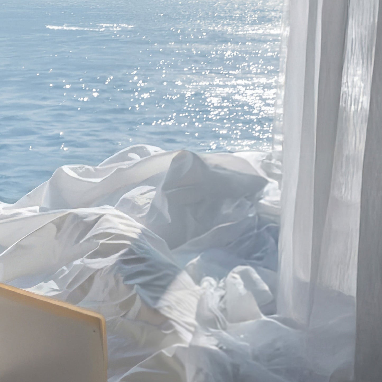 High Resolution Art Texture Of Giraffe And Seagull