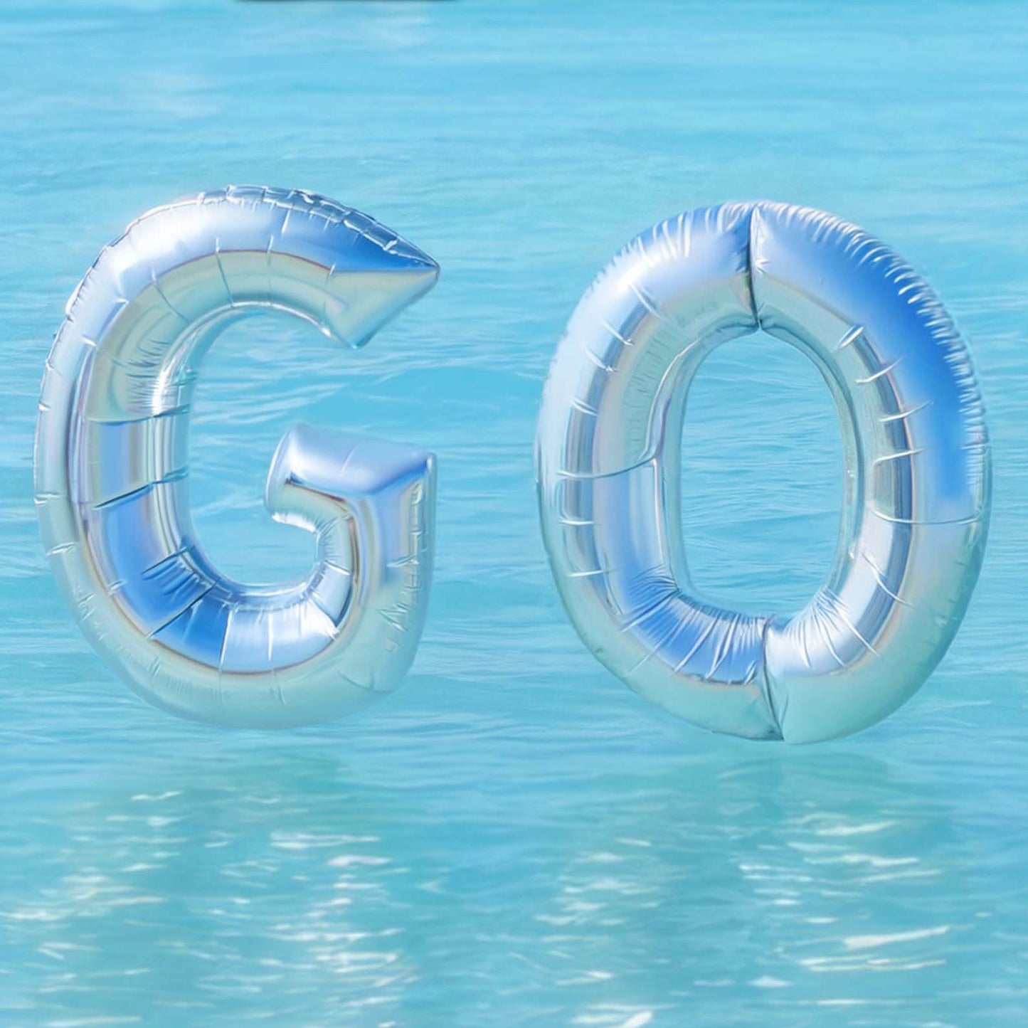 Extreme Close Up Detail Of Good Days Balloons
