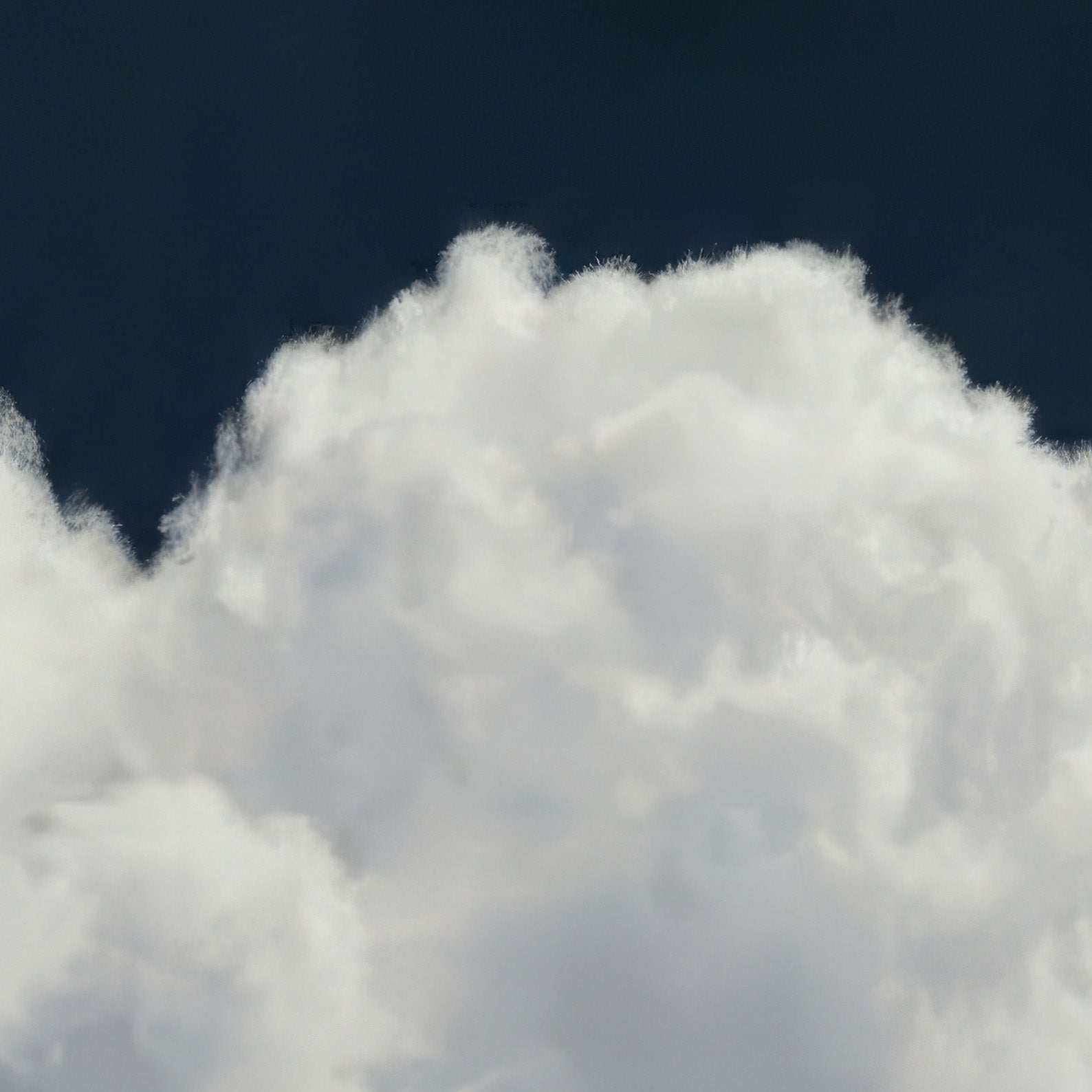 High Resolution Art Texture Of Heart Cloud · Blue