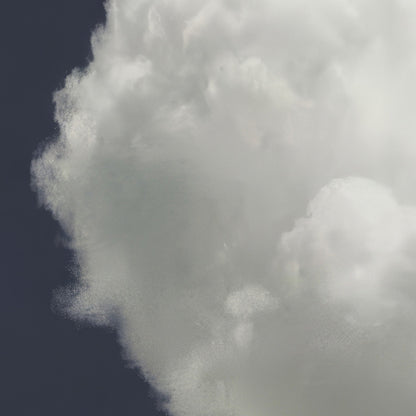 High Resolution Art Texture Of Heart Cloud · Charcoal Grey