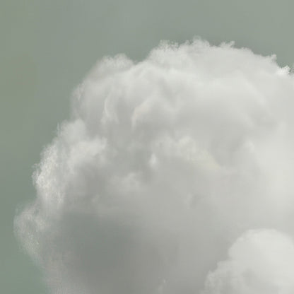 Extreme Close Up Detail Of Heart Cloud · Sage Green