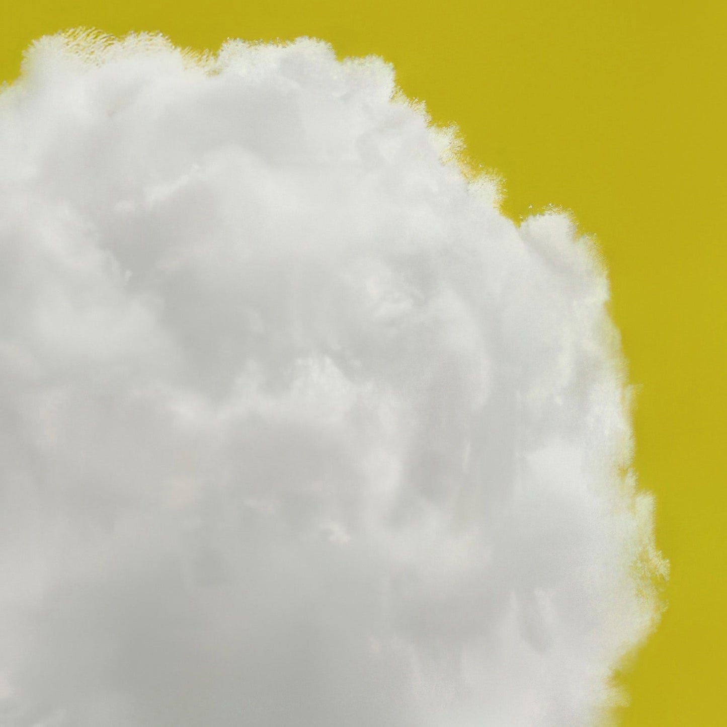 High Resolution Art Texture Of Heart Cloud · Yellow