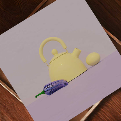 Kettle & Purple Chili, Square
