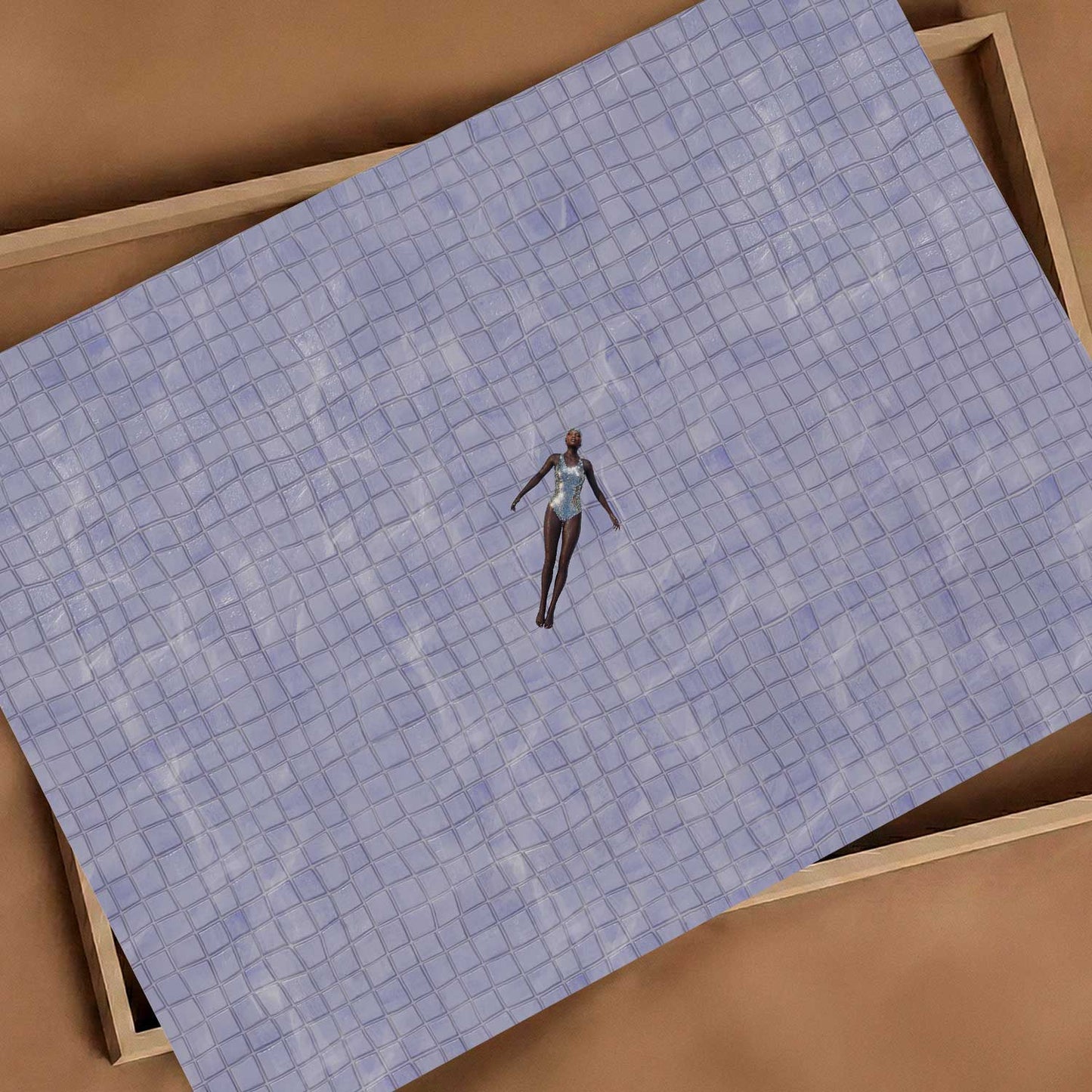 Lavender Drift, Horizontal, Art Print