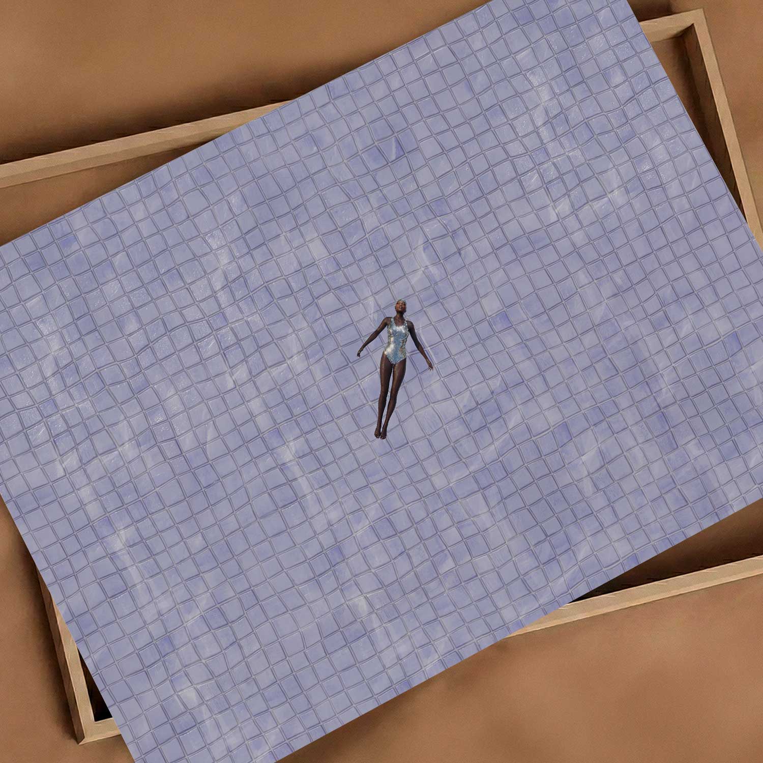 Lavender Drift, Horizontal, Art Print