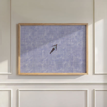 Lavender Drift, Horizontal, Wall Art