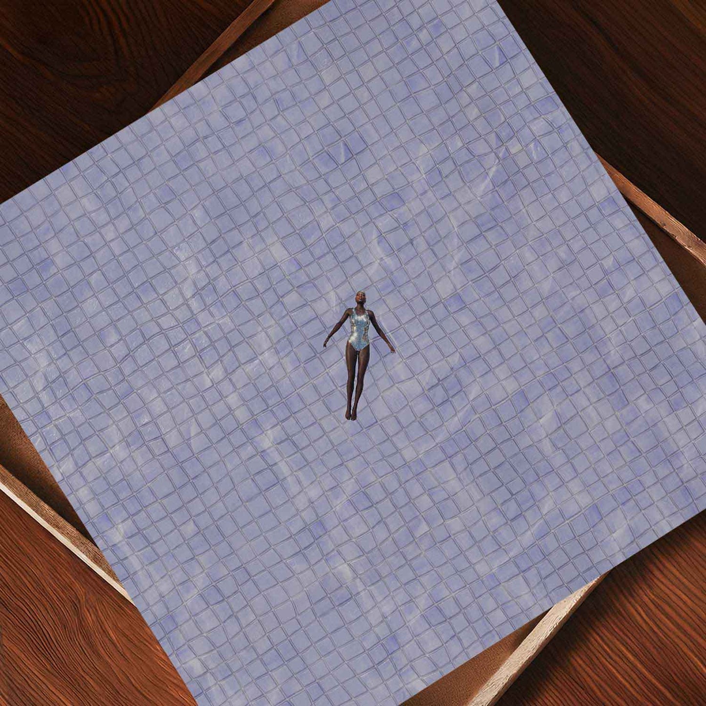 Lavender Drift, Square, Art Print