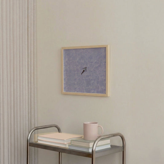 Lavender Drift, Square, Framed Art