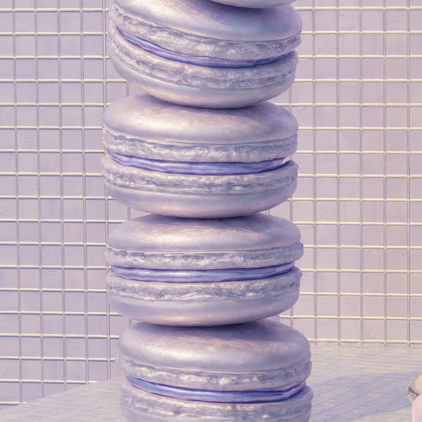 High Resolution Art Texture Of Lavender High Dive