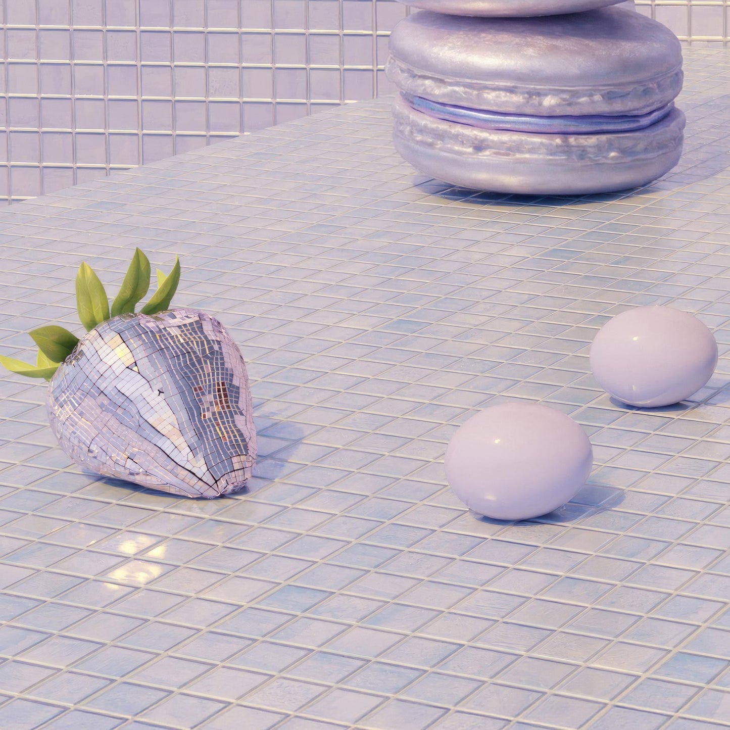 High Definition Print Quality Detail Of Lavender High Dive