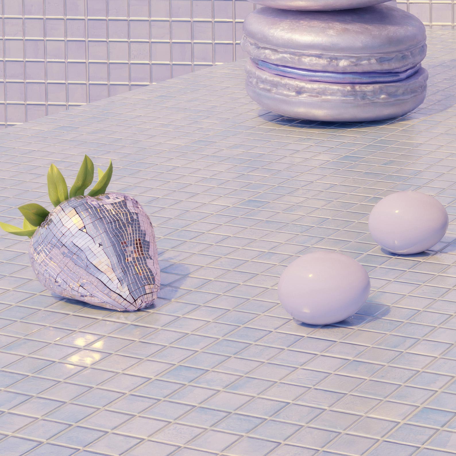 High Definition Print Quality Detail Of Lavender High Dive