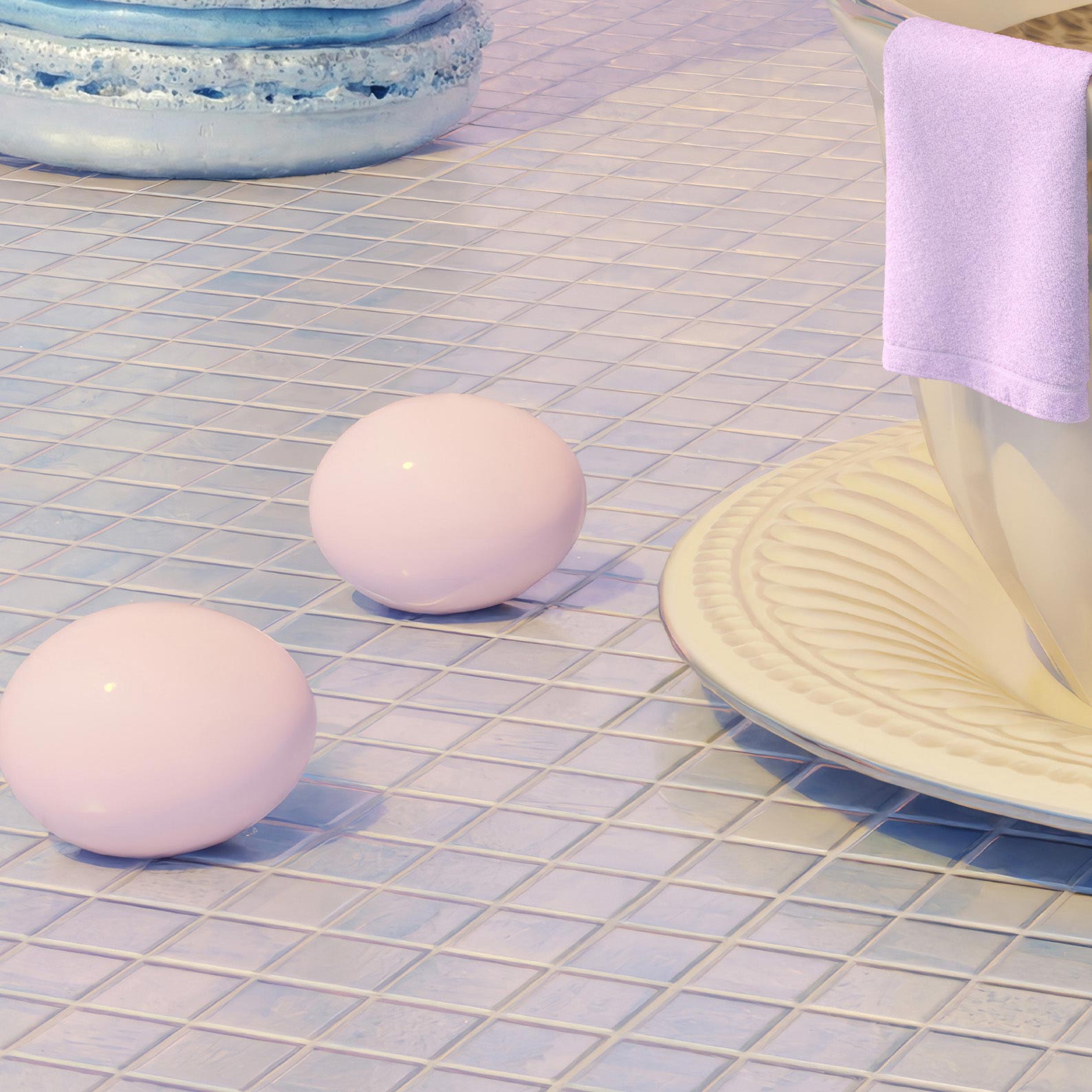 High Resolution Art Texture Of Macaron High Dive