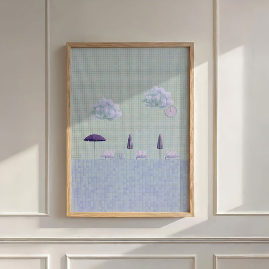 Minty Poolside, Vertical