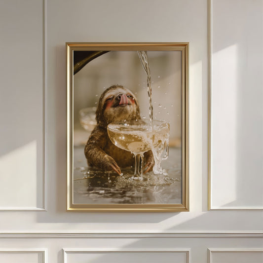 More Champagne Please I, Vertical, Wall Art