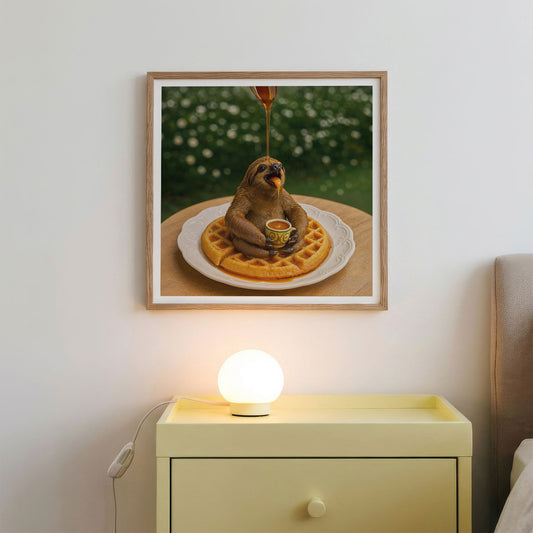 More Honey Please, Square, Framed Art