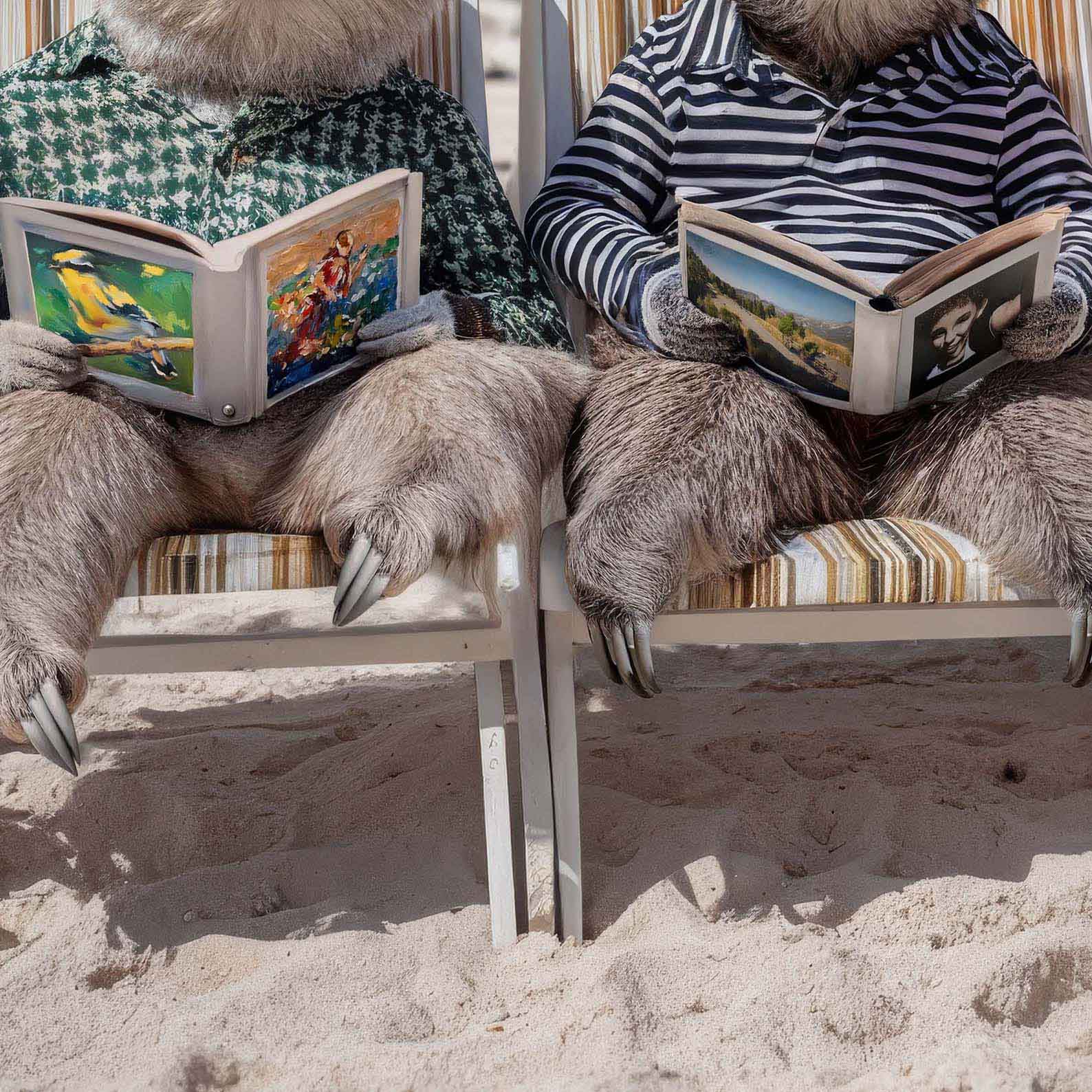 High Resolution Art Texture Of On The Beach II