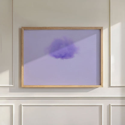 Petal Cloud · Lavender, Wall Art, Horizontal