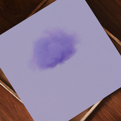 Art Print Showcase Of Petal Cloud · Lavender, Square