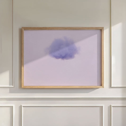 Petal Cloud · Orchid Mist, Wall Art, Horizontal