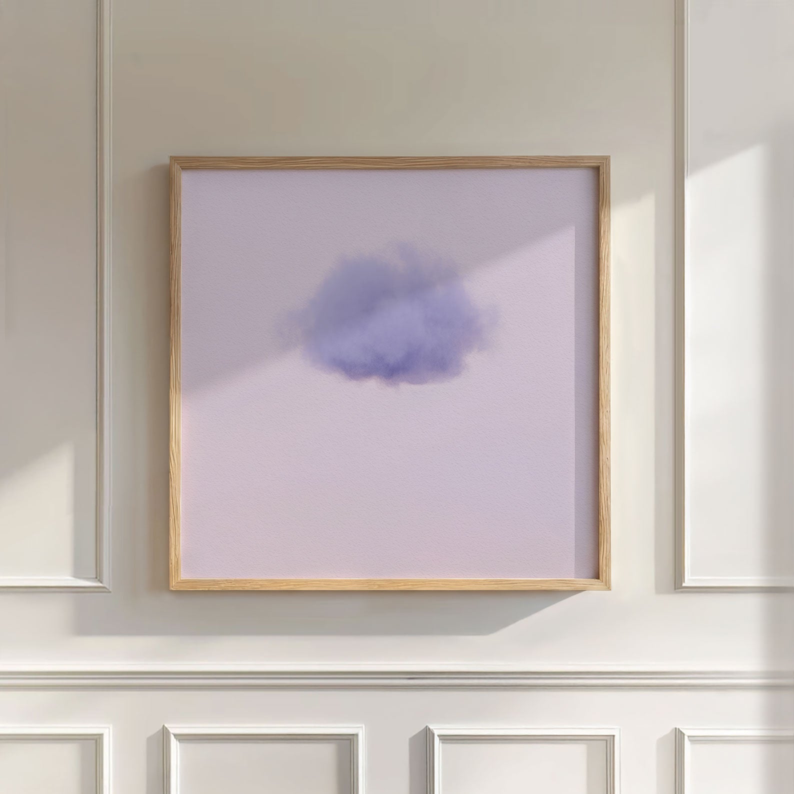 Petal Cloud · Orchid Mist, Wall Art, Square