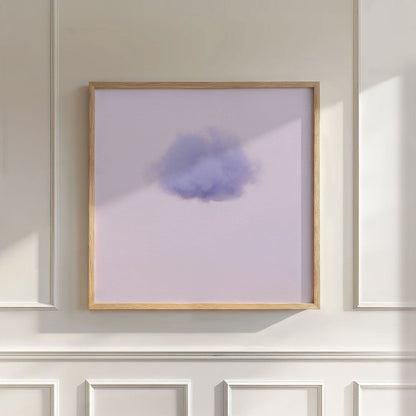 Petal Cloud · Orchid Mist, Wall Art, Square
