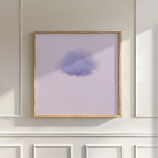 Petal Cloud · Orchid Mist, Wall Art, Square