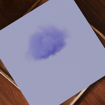 Art Print Showcase Of Petal Cloud · Periwinkle, Square