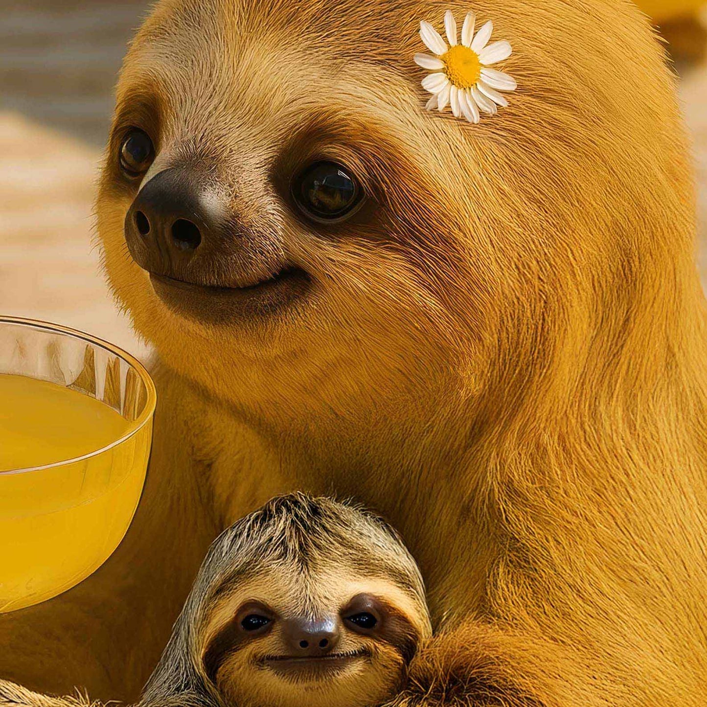 High Resolution Art Texture Of Picnic Toast I